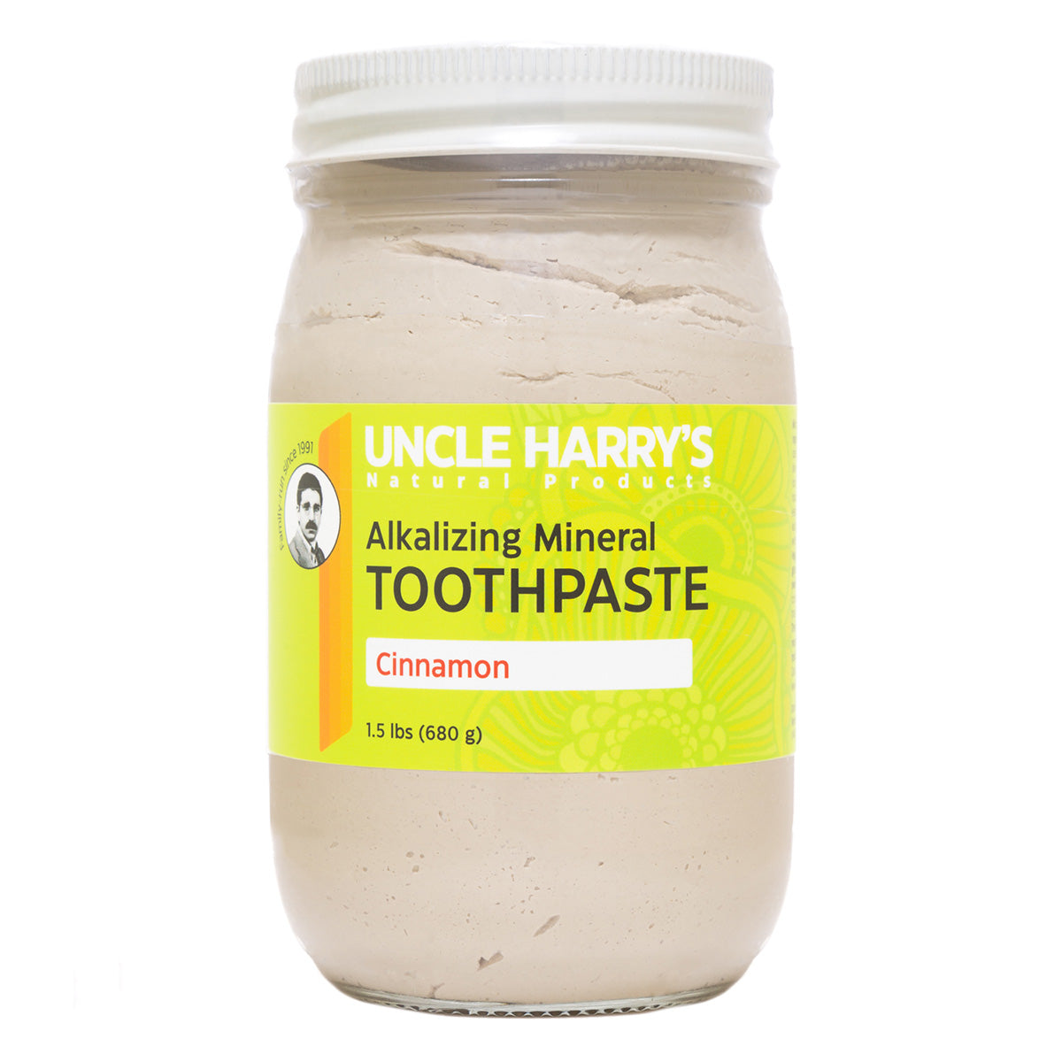 Cinnamon Toothpaste 1.5 lbs glass jar