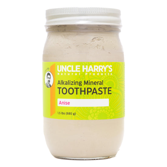 Anise Toothpaste 1.5 lbs glass jar