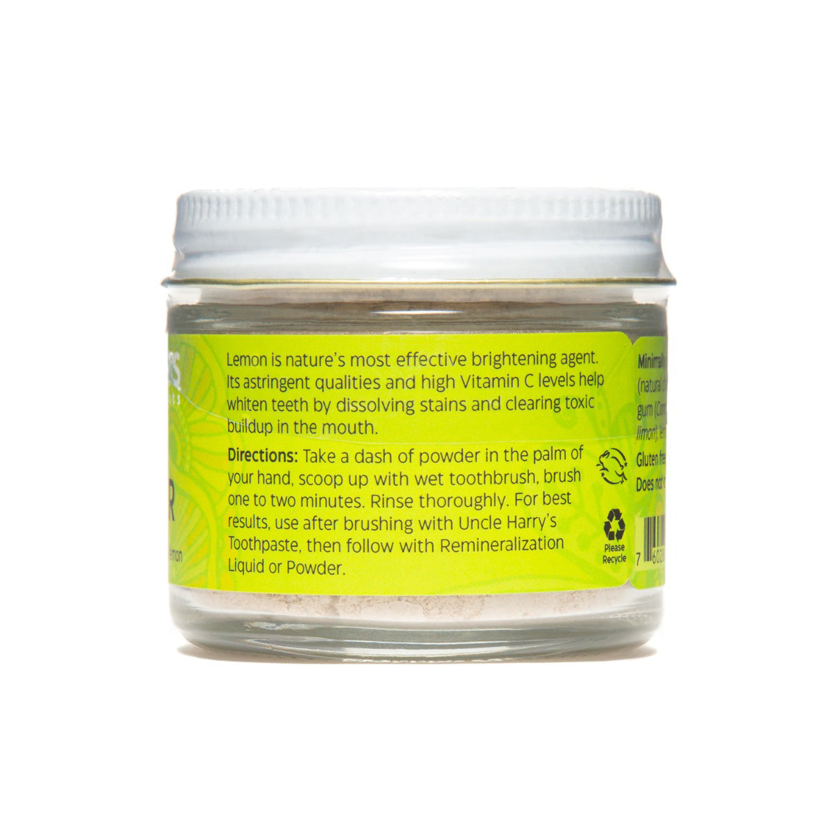 Tooth Whitener 1.4 oz glass jar