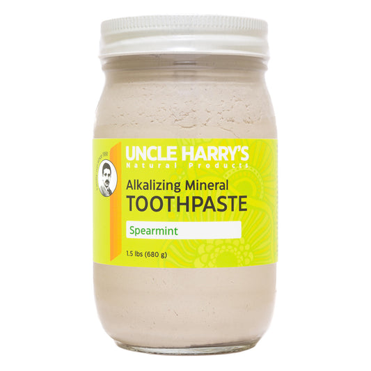 Spearmint Toothpaste 1.5 lbs glass jar
