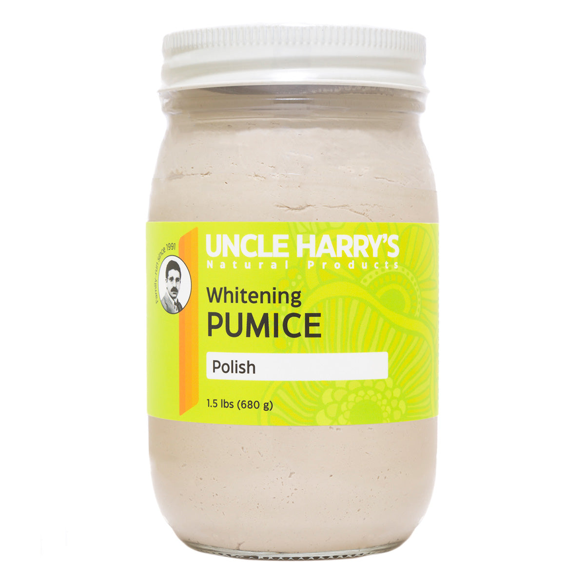 Whitening Pumice Polish 1.5 lbs glass jar