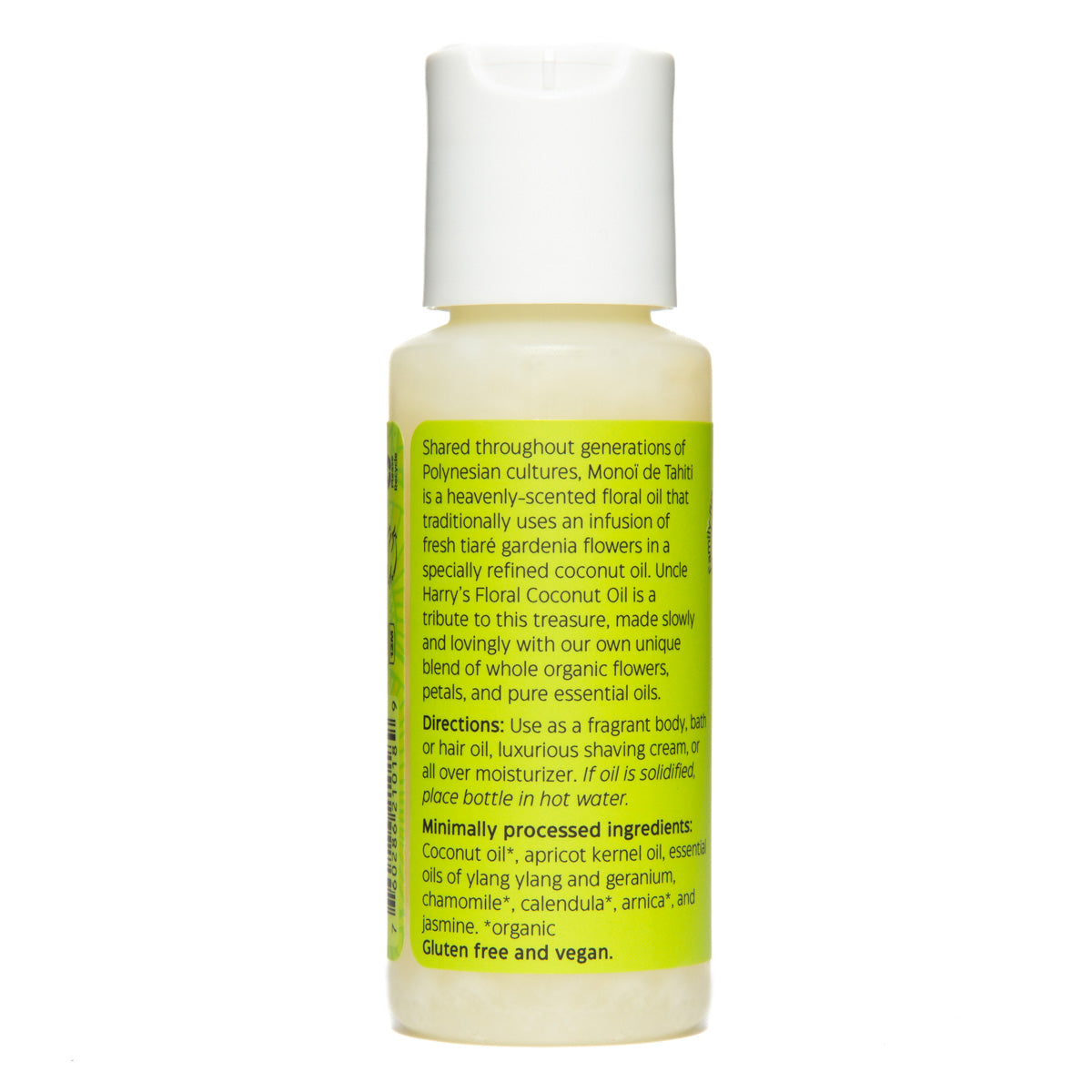 Ylang Ylang/Geranium Floral Coconut Oil 2 fl oz