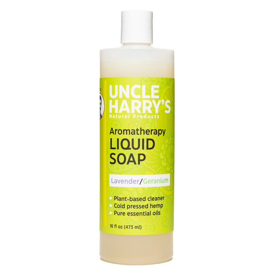 Lavender-Geranium Liquid Soap 16 fl oz