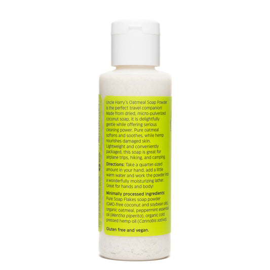 Oatmeal Soap Powder Peppermint 3 oz