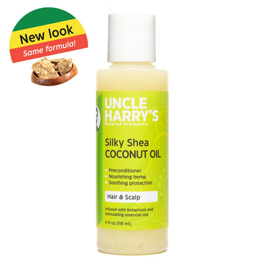 Silky Shea Coconut Oil for Hair 4 fl oz