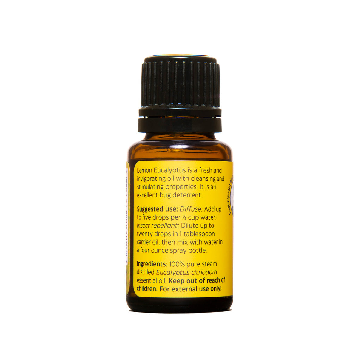 Lemon Eucalyptus Essential Oil 0.5 fl oz