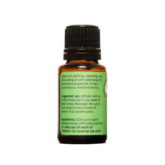 Sage Essential Oil 0.5 fl oz