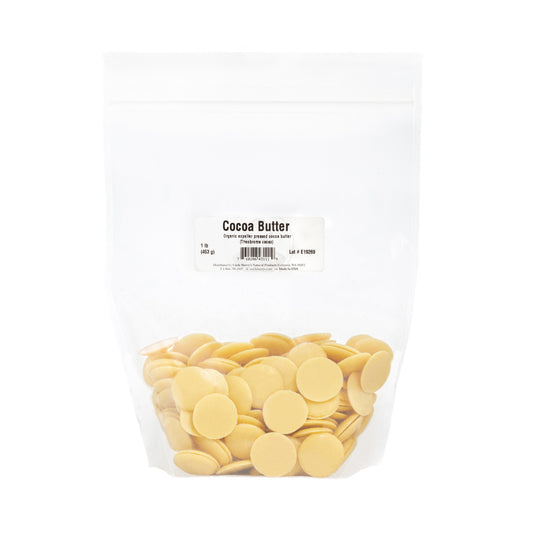 Organic Cocoa Butter 1 lb bag