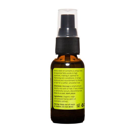 Organic Hemp Seed Oil 1 fl oz