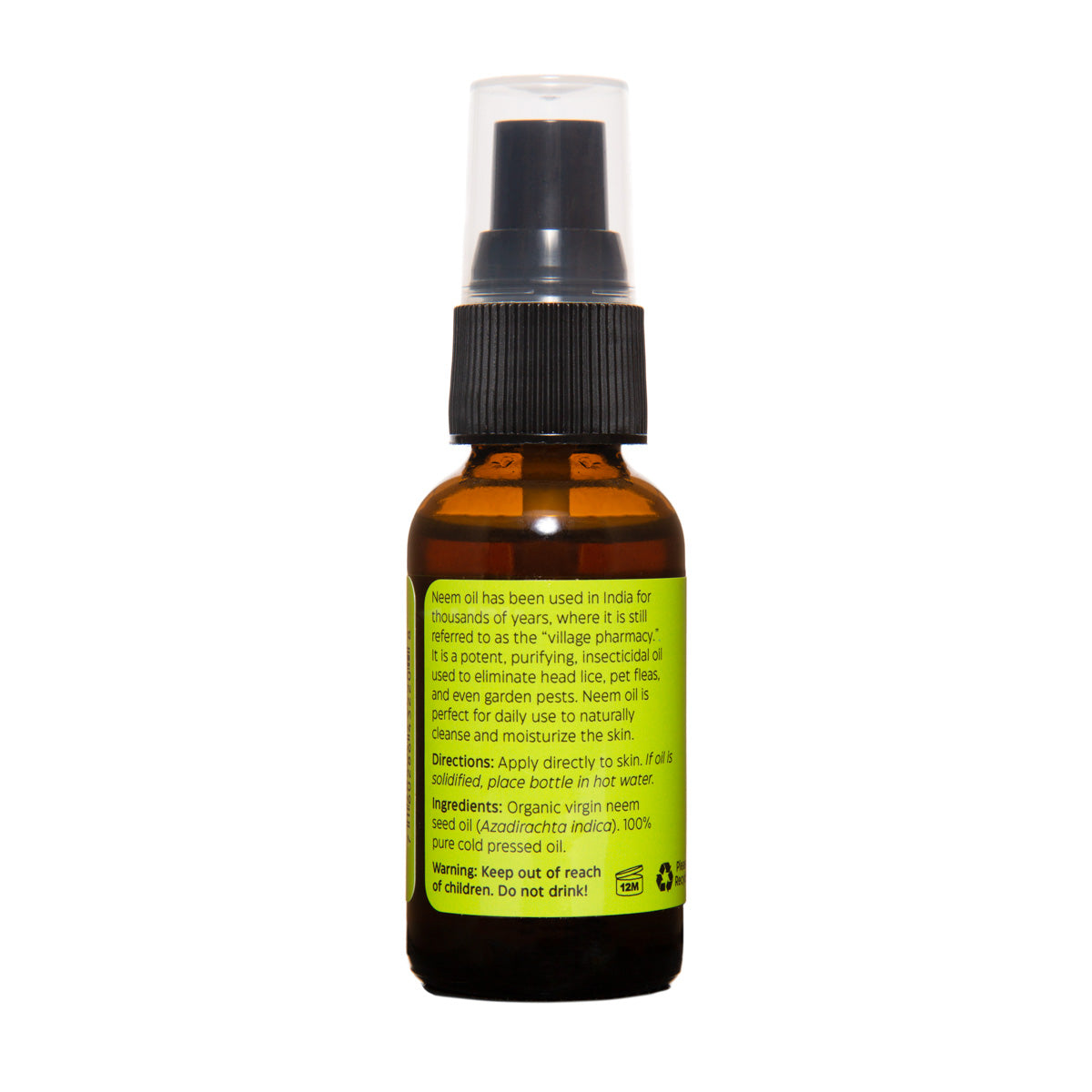 Organic Neem Oil 1 fl oz