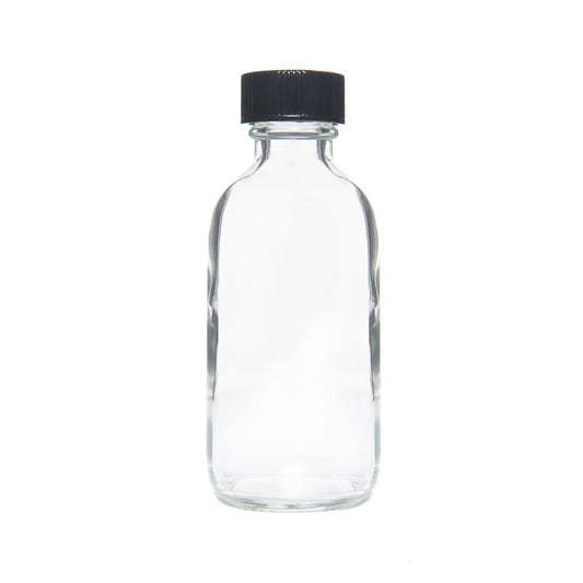 Clear Glass Bottle 2 oz
