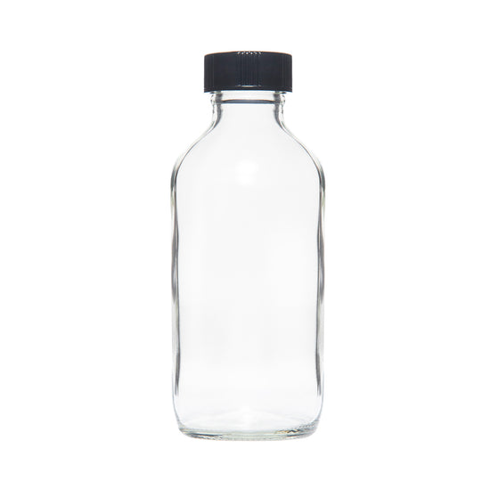 Clear Glass Bottle 4 oz