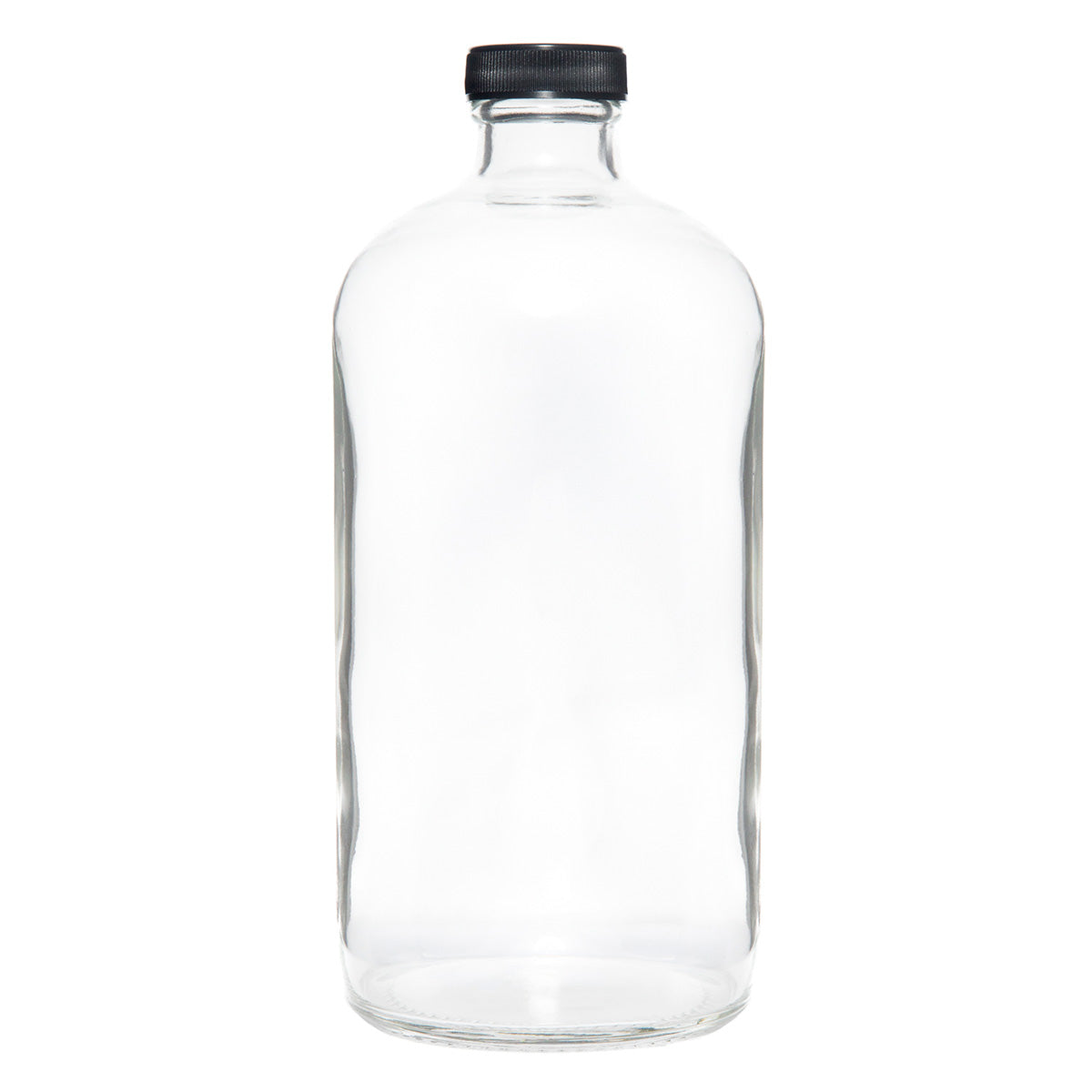 Clear Glass Bottle 32 oz