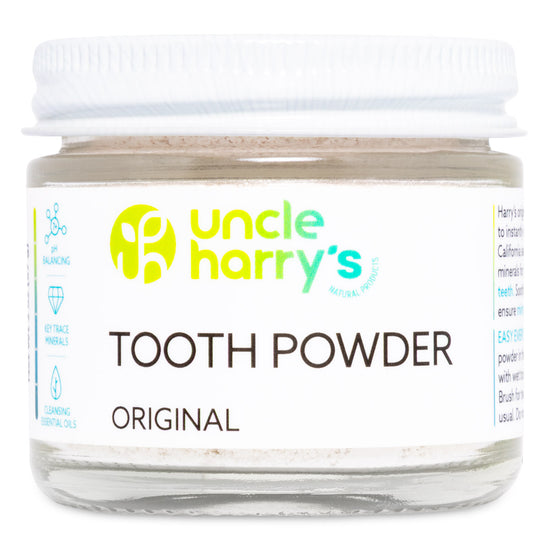 Tooth Powder 2 oz glass jar