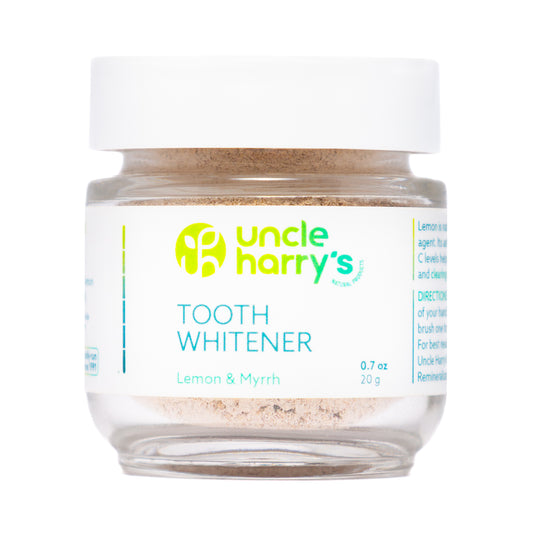 Tooth Whitener 0.7 oz glass jar