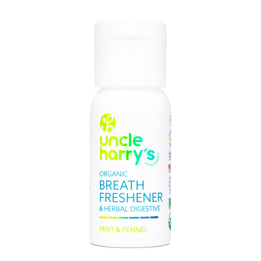 Organic Breath Freshener and Herbal Digestive 0.7 oz