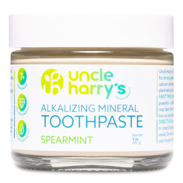 Spearmint Toothpaste-3 oz glass jar