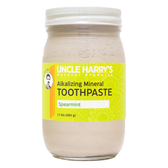 Spearmint Toothpaste 1.5 lbs glass jar