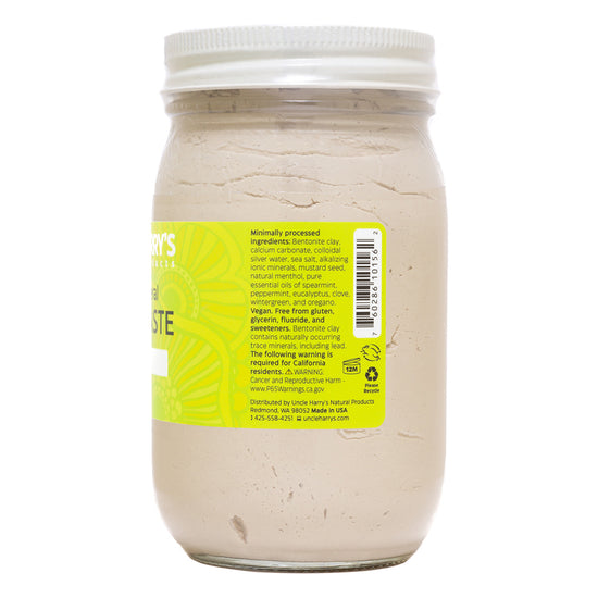 Spearmint Toothpaste 1.5 lbs glass jar