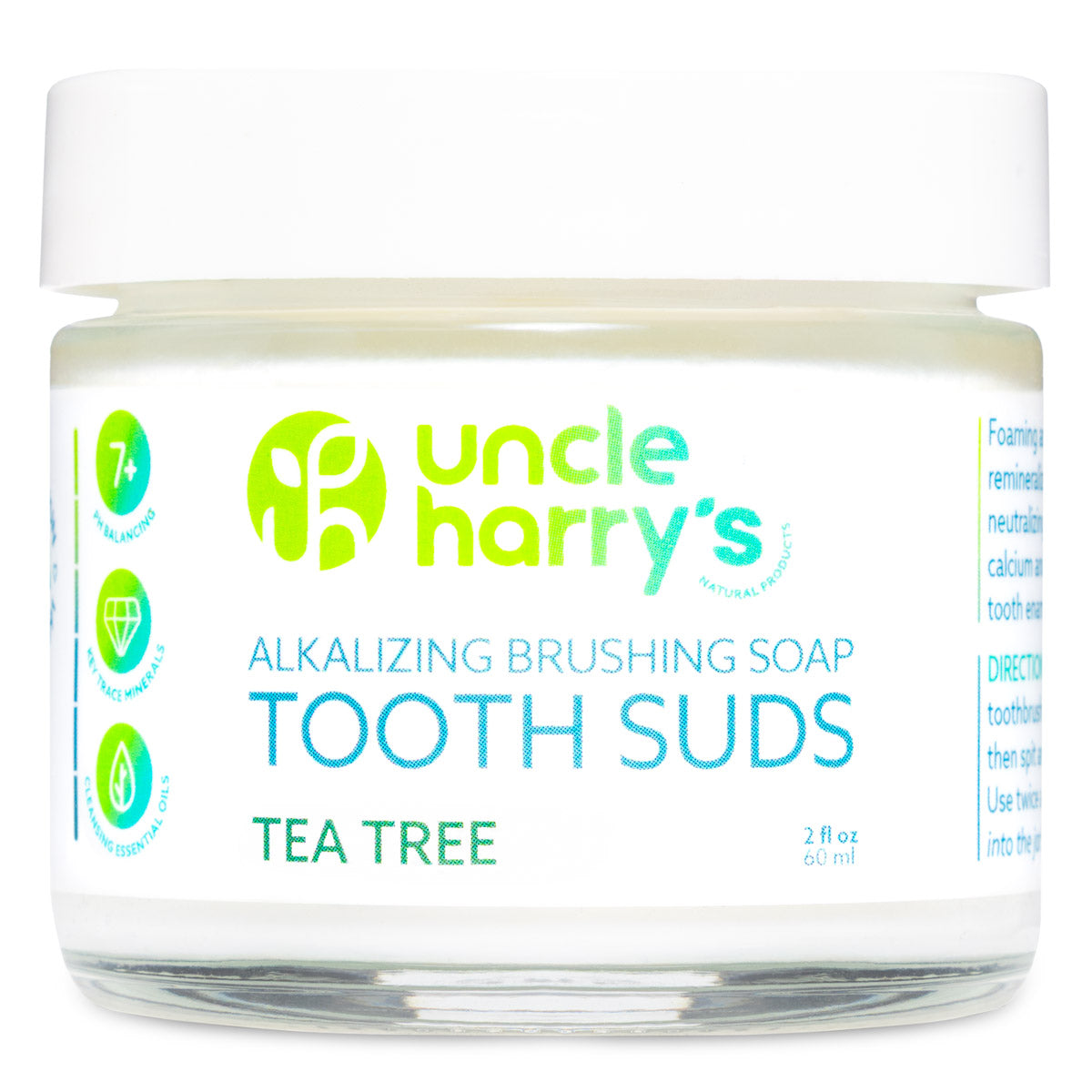 Tea Tree Alkalizing Brushing Soap Tooth Suds 2 oz