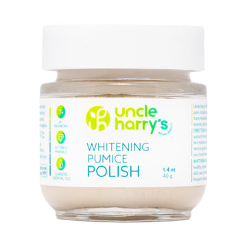 Whitening Toothpaste Pumice Polish 1.4 oz glass jar