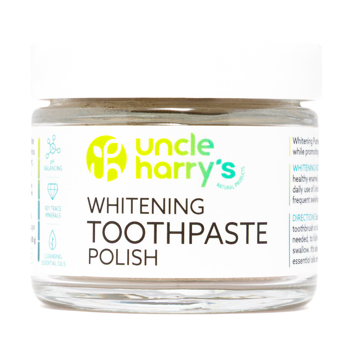 White Pumice Polish 3 oz glass jar