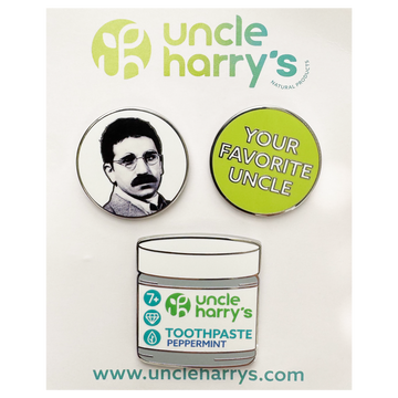 Uncle Harry's Enamel Pin Set