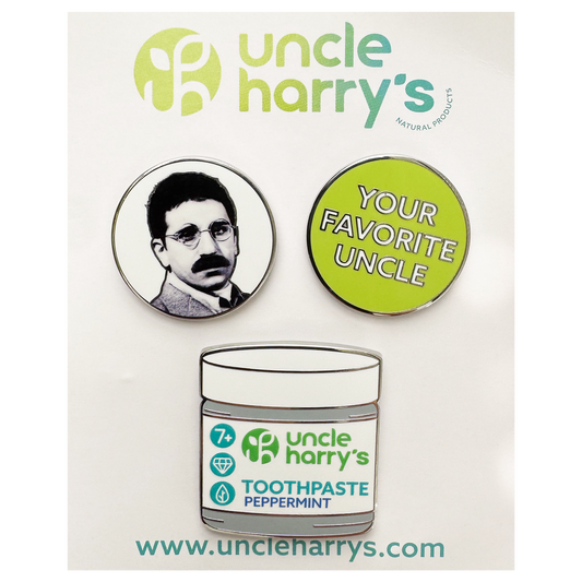 Uncle Harry's Enamel Pin Set