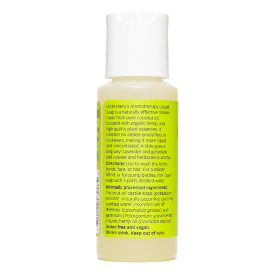 Lavender-Geranium Liquid Soap 2 fl oz
