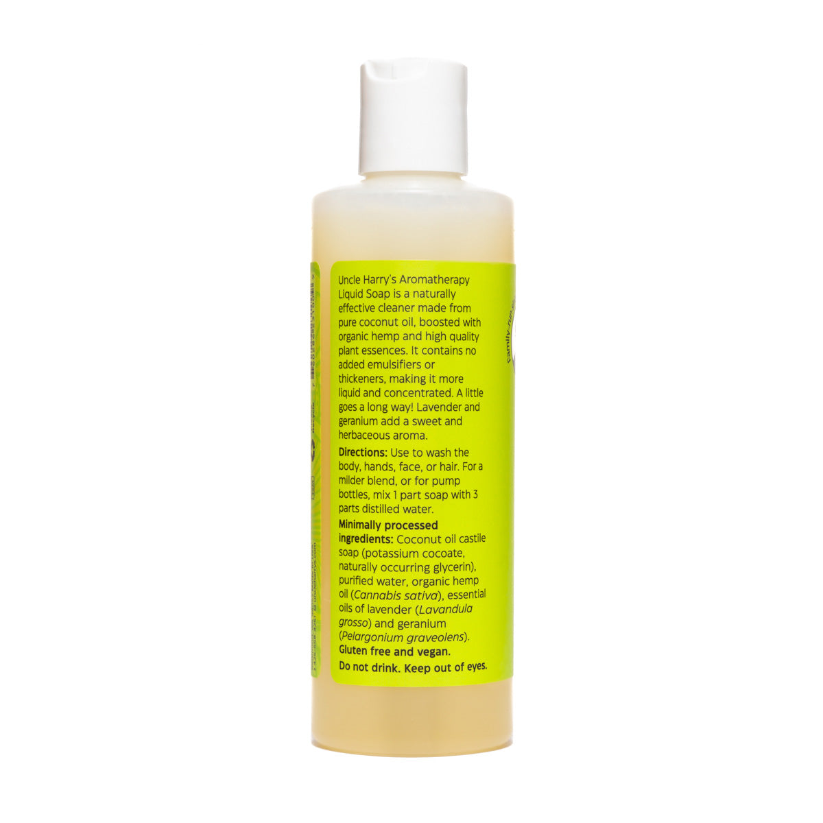 Lavender-Geranium Liquid Soap 8 fl oz