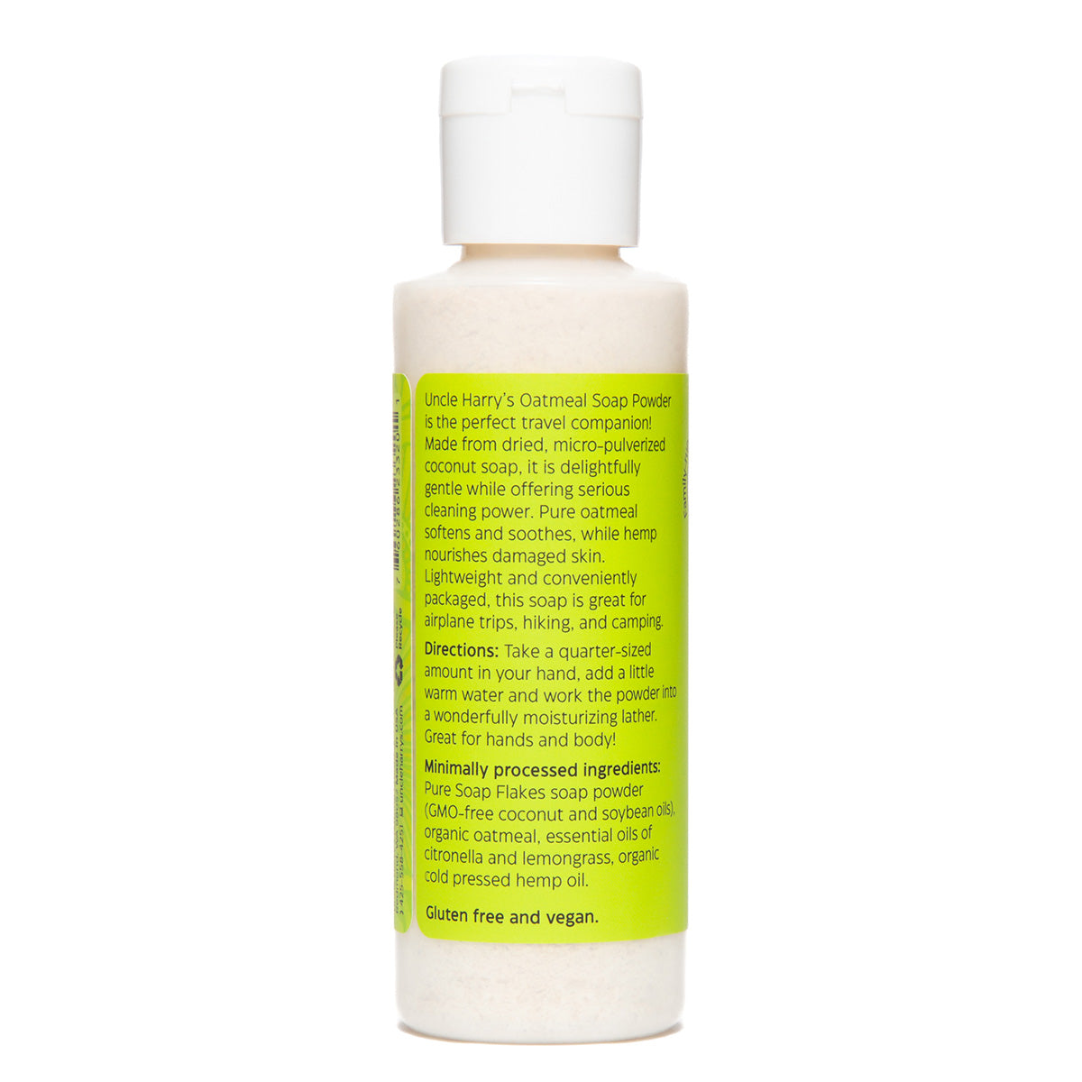 Oatmeal Soap Powder Citronella-Lemongrass 3 oz