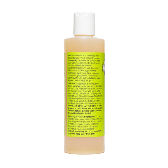 Lice Away Shampoo – Uncle Harry's Natural Products