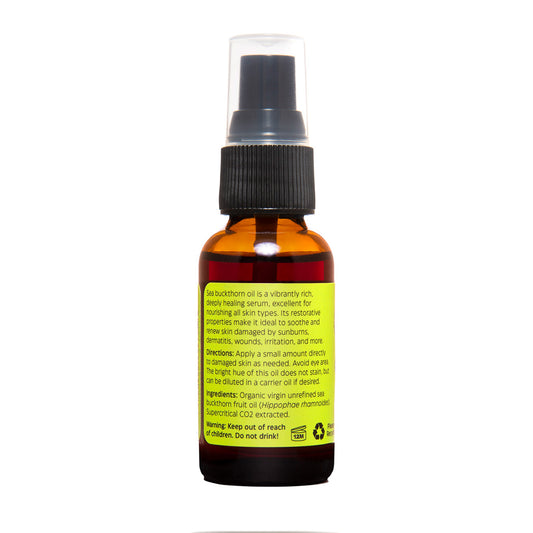 Organic Sea Buckthorn Oil (1 fl oz)