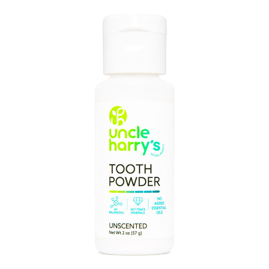 Unscented Tooth Powder *No Essential Oils* (2 oz)