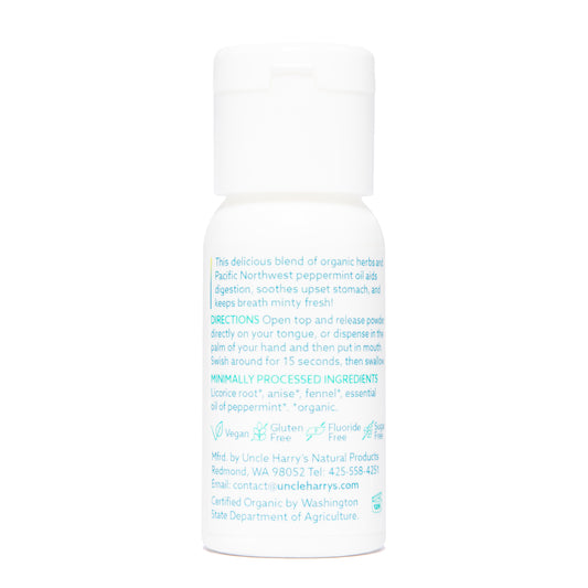 Organic Breath Freshener & Herbal Digestive (0.7 oz)