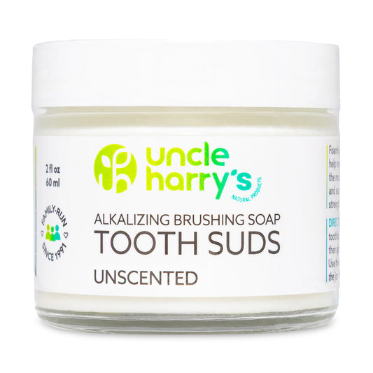 Unscented Tooth Suds (2 oz glass jar)